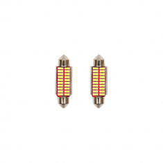 Set 2 becuri LED SMD SOFIT 39mm 12V 0,155A lumina rece Cod: BK80035