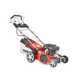 Masina de tuns iarba cu motor pe benzina, autopropulsata, HECHT 547 SWE, 3.7 CP, 2.7 kW, 150 CC, latime de lucru 46 cm, cos colector 55 l