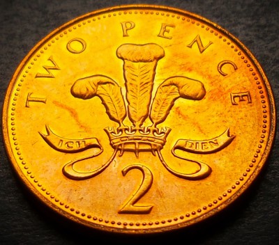 Moneda 2 PENCE - ANGLIA, anul 2001 * cod 3522 = A.UNC foto