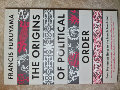 The origins of political order, Francis Fukuyama foto