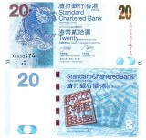 Hong Kong 20 Dolari 2010-11 P-297 UNC