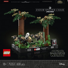 LEGO STAR WARS DIORAMA DE URMARIRE CU SPEEDERUL PE ENDOR 75353 SuperHeroes ToysZone