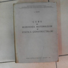 Curs De Rezistenta Materialelor Si Statica Constructiilor - S. Soare ,550439