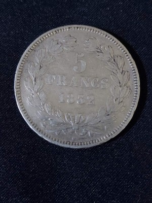 Franța 1832 A - 5 franci - Monedă de argint foto