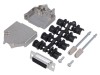 Conector D-Sub Mama 15 Pini, MH CONNECTORS, Pe Cablu, Lipire
