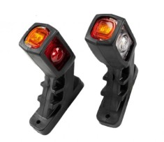 2 x LED 13cm Luminile de Pozitie Lung Lampa Remorca Camioane 12V 24V
