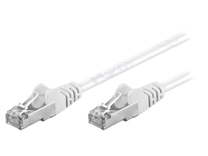 Cablu Patch F/UTP Cat5e 20m alb