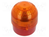 Semnalizator luminos cu LED roșu flash 110/230V KLAXON SIGNALS Sonos