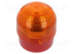 Semnalizator luminos cu LED roșu flash 110/230V KLAXON SIGNALS Sonos