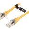 Patch Cord Ethernet S/FTP Cat6a PVC Galben 1.5m