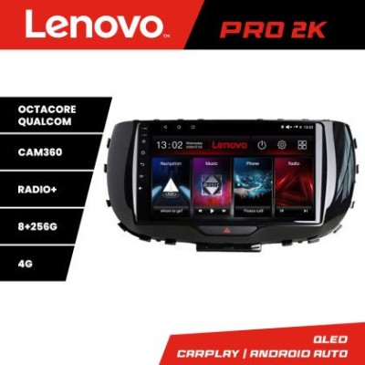 Navigatie Kia Soul 2020- Lenovo Kit-soul 8 core QLED 2K 8+256 360 Android Waze USB Navigatie Internet Youtube Radio CarStore Technology foto