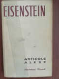 Articole alese- S. M. Eisenstein