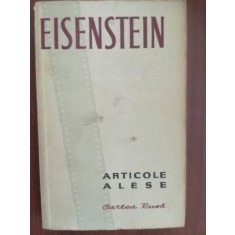 Articole alese- S. M. Eisenstein