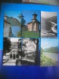 HOPCT LOT NR 299 MANASTIREA COZIA -JUD VALCEA -6 CARTI POSTALE-RPR-CIRCULATE
