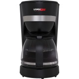 Cafetiera Vision Chef VCF750N, 750 W, 1.25 l, Functie anti-picurare, Negru