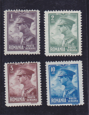 Romania, LP 87/1930, Carol II, Posta aeriana (uzuale), MNH foto