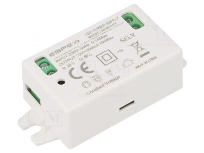 Alimentator LED 6W 12VDC 500mA 220-240VAC foto