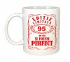 Cana alba personalizata, Editie Limitata 95 ani, INOVATIX&reg;. 330ml, Oem