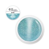 Gel UV Extra quality &ndash; 633 Neon Glitter - Blue, 5g, EBD