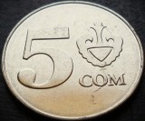 Cumpara ieftin Moneda 5 SOM - REPUBLICA KYRGYZSTAN, anul 2008 * cod 3298