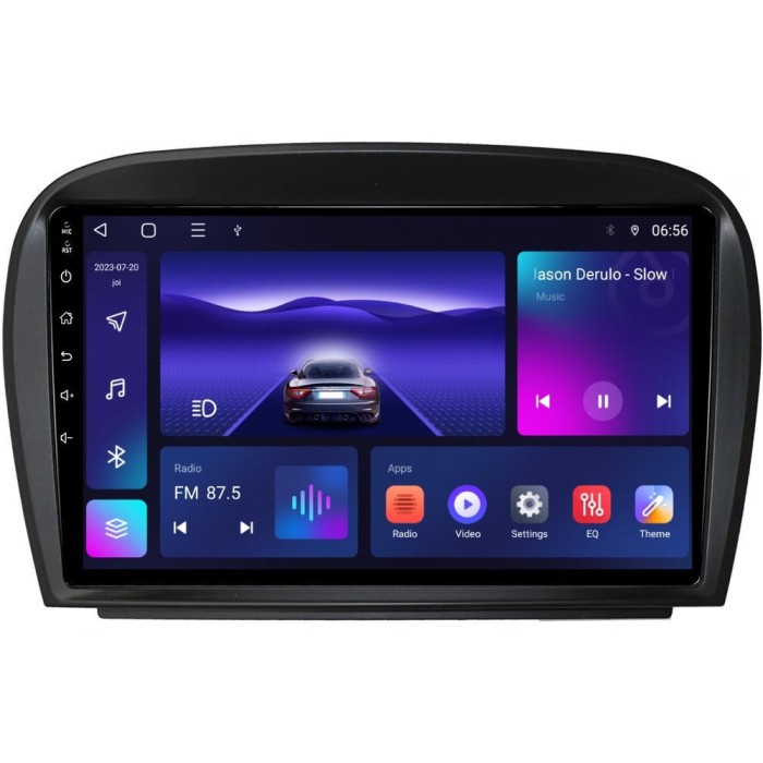 Navigatie dedicata cu Android Mercedes SL R230 2001 - 2012, 3GB RAM, Radio GPS