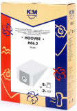Sac aspirator Hoover Studio 1505, hartie, 5X saci + 2 filtre, K&amp;M