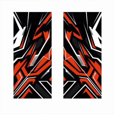 Set 2 stickere auto decorative pentru st&amp;Atilde;&amp;cent;lpi u&amp;Egrave;i, 50x22 cm, folie orajet oracal, autoadeziv&amp;Auml;, print ecosolvent hd foto