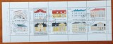 FINLANDA-1972-ARHITECTURA RURALA--Colita-BLOK de 10V. -stampilata.-Vezi-Scan
