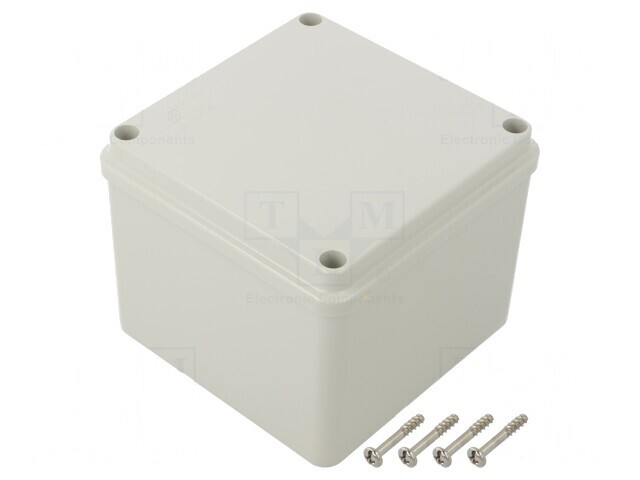 Carcasă Universală Gri IP56 108x108x88mm SCABOX