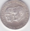 Germania Medalie argint The German Conversation in Erfurt Brandt Stoph 1970, Europa