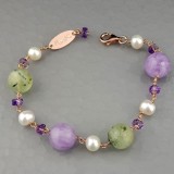 Cumpara ieftin Brățară Emotion din jad, perle și cuarț