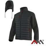 Geaca de lucru Hybridsoft neagra, marimea XXL, Artmas ART606002