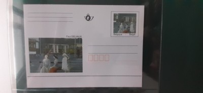 Belgia-Intreg -postal,transport,locomotive,trenuri--necirculat(T1) foto