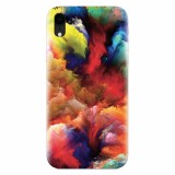 Husa silicon pentru Apple Iphone XR, Oil Painting Colorful Strokes