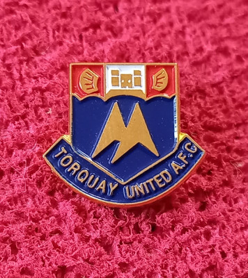 Insigna fotbal - TORQUAY UNITED FC (Anglia) foto