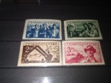 TIMBRE CEHOSLOVACIA 1950, Nestampilat