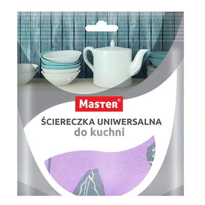 Laveta microfibra Master 1buc/set Flower 34X34 universal bucatarie foto