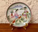 FARFURIE DECORATIVA DIN PORTELAN PICTATA MANUAL- HAND PAINTED D16,6CM