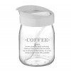 Borcan Sticla Pufo Home 500ml cu Capac Etans - Cafea, Zahar, Condimente - Transparent, Design Elegant
