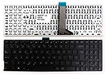 Tastatura laptop noua ASUS K555 Black (Without frame, WIN 8) UK foto