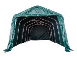 Cort tip Garaj auto, tip Cort Pvc 450 g/m&sup2;, 3,4x9,6m - verde