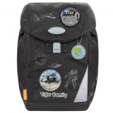 Ghiozdan băieți neechipat Herlitz Eggie, motiv Space Vision, Go Ocean