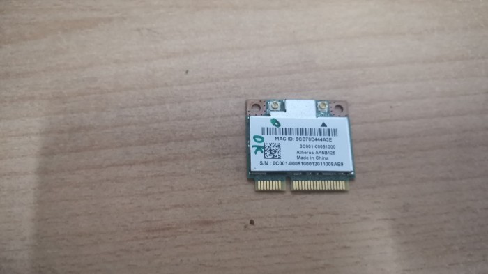 Placa Vireless Laptop Asus A53U-SX151V