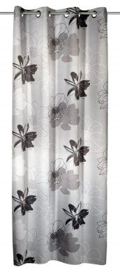 Draperie blackout, cu inele, Vegas Blackout, L135 x H245, gri Relax KipRoom foto