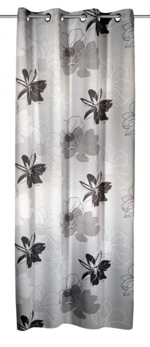 Draperie blackout, cu inele, Vegas Blackout, L135 x H245, gri Relax KipRoom