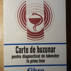 CARTE DE BUZUNAR PENTRU DIAGNOSTICUL DE LABORATOR IN PRIMA LINIE-COLECTIV