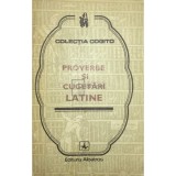 Vasile D. Diaconu - Proverbe si cugetari latine (Editia: 1976)