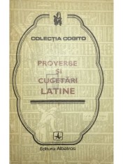 Vasile D. Diaconu - Proverbe si cugetari latine (Editia: 1976) foto