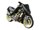 Prelata motocicleta Carpoint 245x80x145cm , PVC , cu fereastra numar imatriculare
