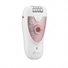 Epilator si aparat de ras reincarcabil Surker, 2 viteze, led, alimentator inclus